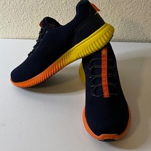 Avia Kids Sneakers - Navy, Yellow, and Orange